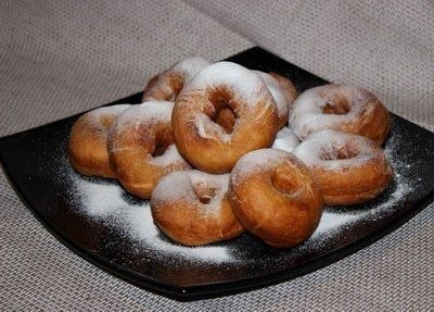 Рецепт  пончиков
