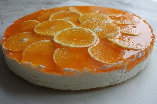 Торт"Оранжевое настроение".