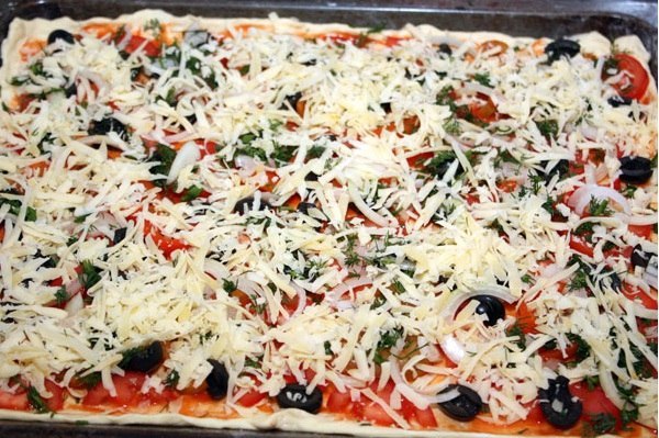 Экспресс-пицца (Итальянская кухня) (Описание под фото)
