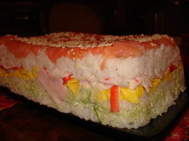Суши-торт. Всем любителям суши посвящается!!!