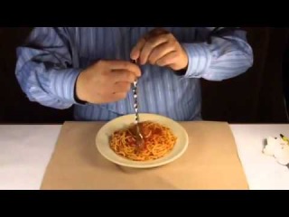 Очень удобная вилка для спагетти!)