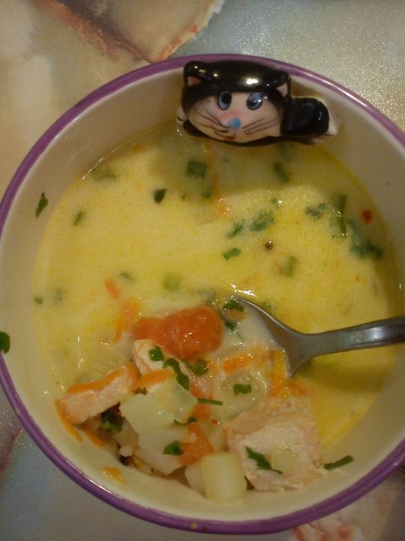 Норвежский кремовый рыбный суп=)
