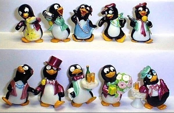 Ресторан детства  Кто помнит пингвинов из киндеров?