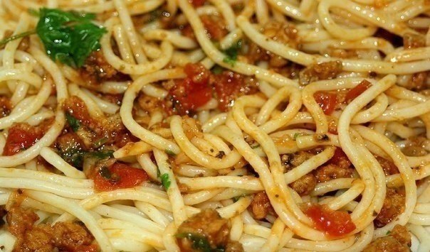 Спагетти "А-ля Болоньезе" 
