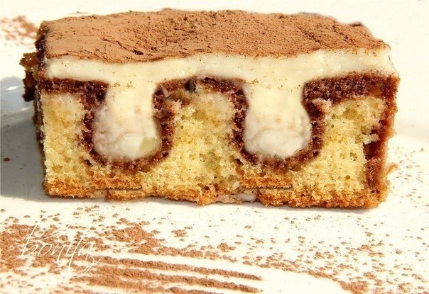 Торт-пирог "Волны Дуная"