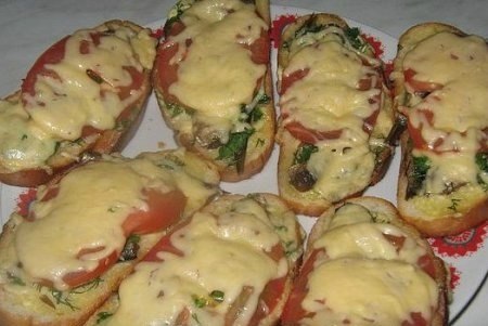 Горячие бутерброды с сыром рецепт