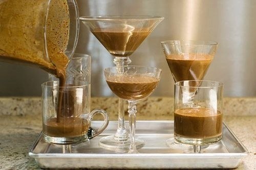 Шоколадный крем-мусс с кофе