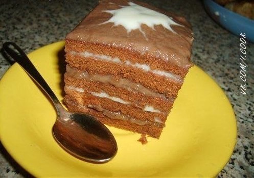Торт "Нежная шоколадка"
