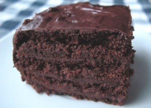Шоколадный торт (без муки).