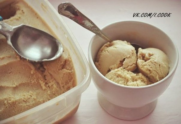 Homemade ice cream(домашнее мороженое)