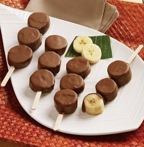 Бананы в шоколаде - десерт на скорую руку 