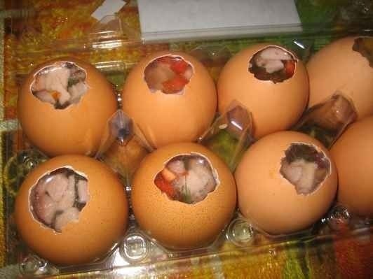 Заливные яйца! 