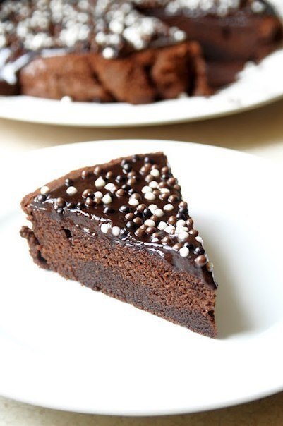 Шоколадный пирог за 20 минут.