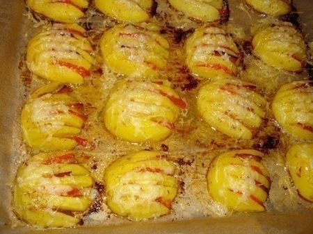 Картофельные ракушки.