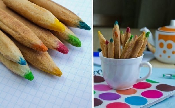 Печенье "Цветные карандаши"