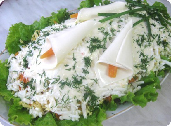 9 самых ВКУСНЫХ и НЕОБЫЧНО оформленных салатов к праздничному столу!