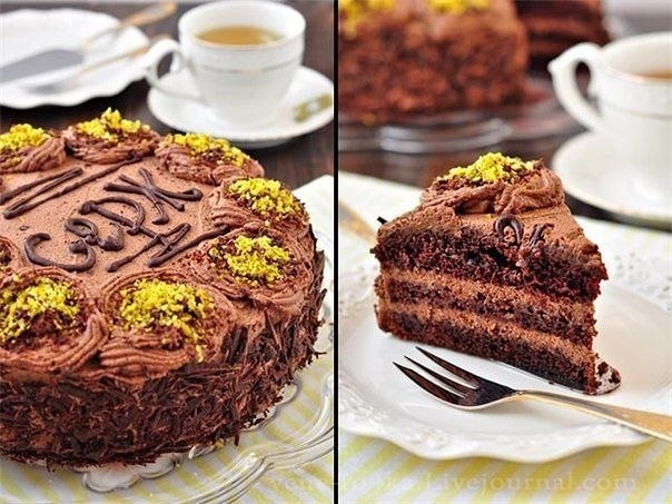 Шоколадный торт "Серж" 