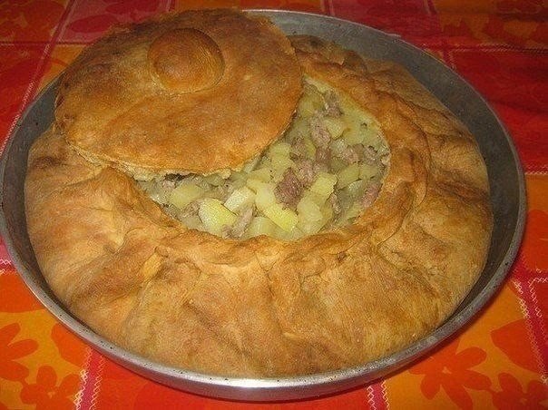 Зур Бэлиш-Татарский национальный пирог