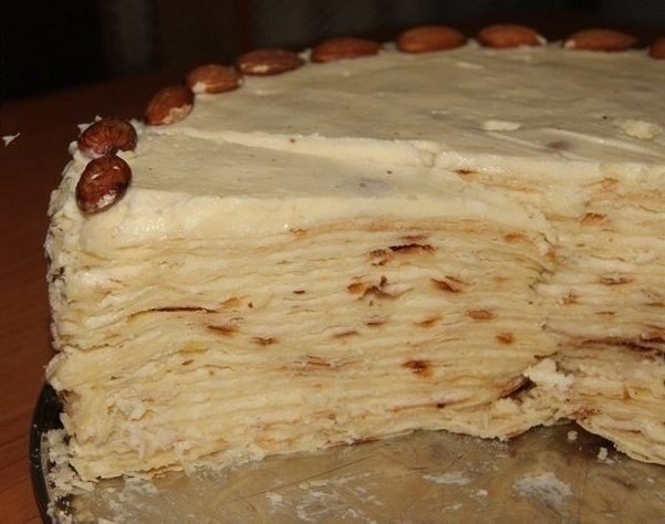 Торт "Наполеон"(на сковороде)