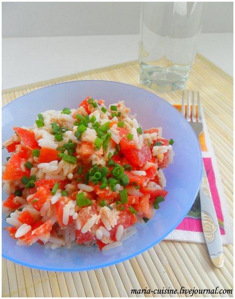 Salade de riz - Рисовый салат