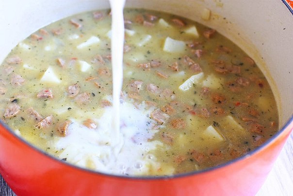 Ковбойский картофельный суп.