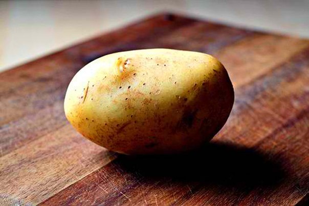 Запеченый картофель с сыром.