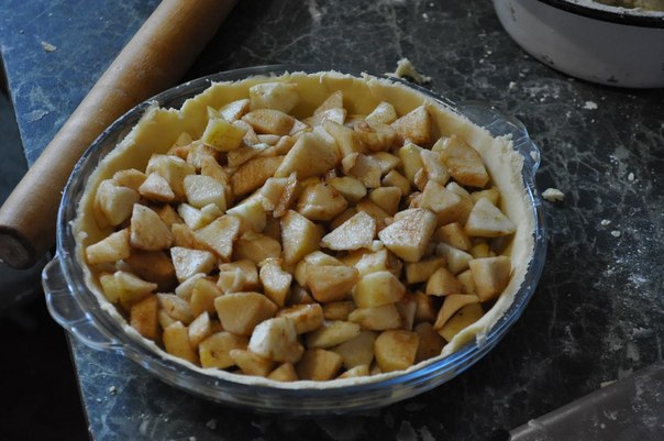 American apple pie(Американский яблочный пирог).