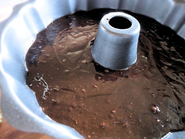 Темный шоколадный кекс из крепкого пива.