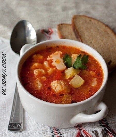 Овощной суп 