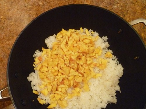 Китайский жареный рис.
