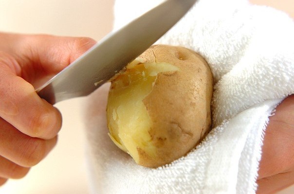 Жареный картофель карри.