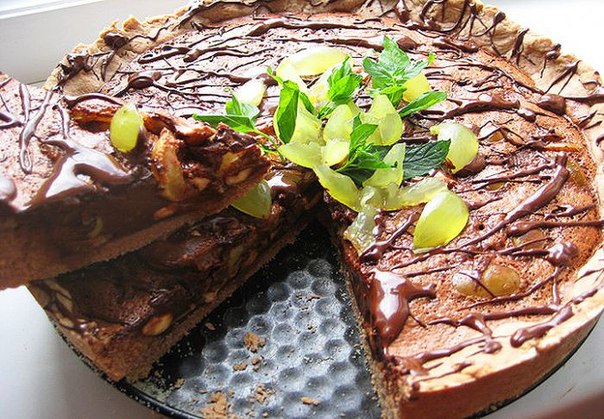 Шоколадно-ореховый торт.
