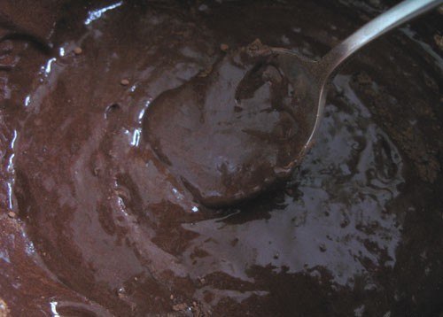 Шоколадный торт (без муки).