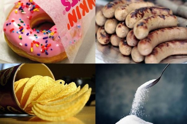 10 самых вредных популярных продуктов питания.