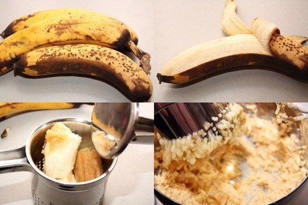 Банановые кексы с орехами