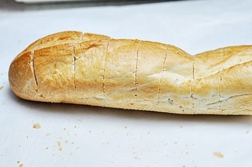 Чесночный хлеб.
