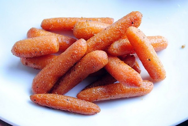 Морковь в сахарной глазури.