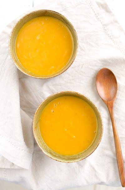 Тыквенный крем-суп с карри.