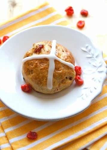 Hot cross buns - Английские пасхальные булочки.