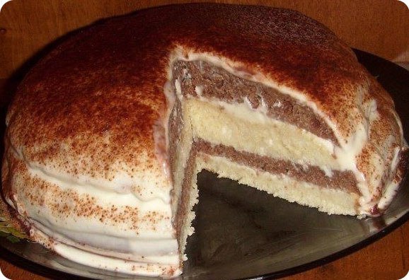 Девочки))) урааа... нашла простой рецепт очень нежного и вкусного тортика на кефире!