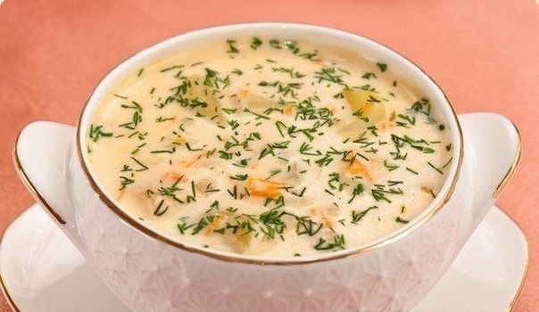 Сырный суп 