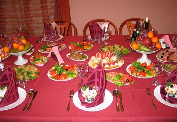 А как выглядит Ваш праздничный стол?)