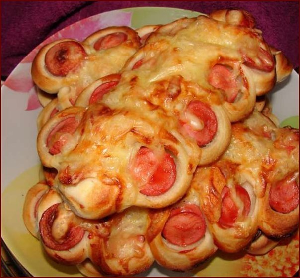 Булочки "Гусенички"